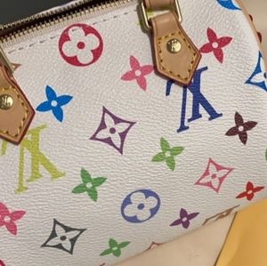 Multi color crossbody bag